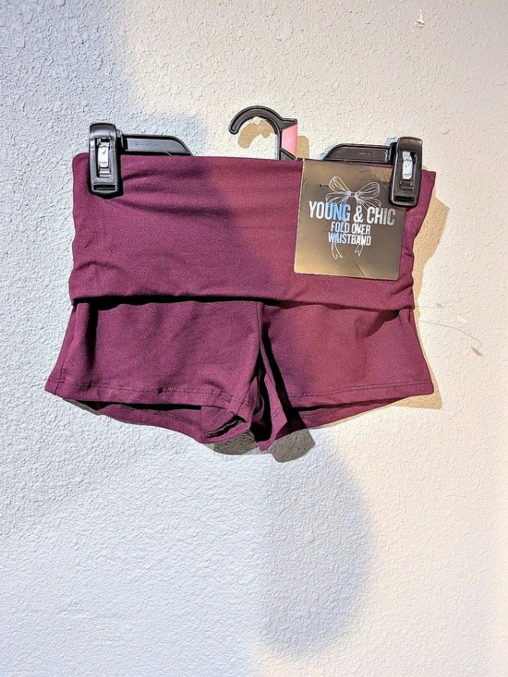 Youth & Chic Women's  Shorts in Purple NWT